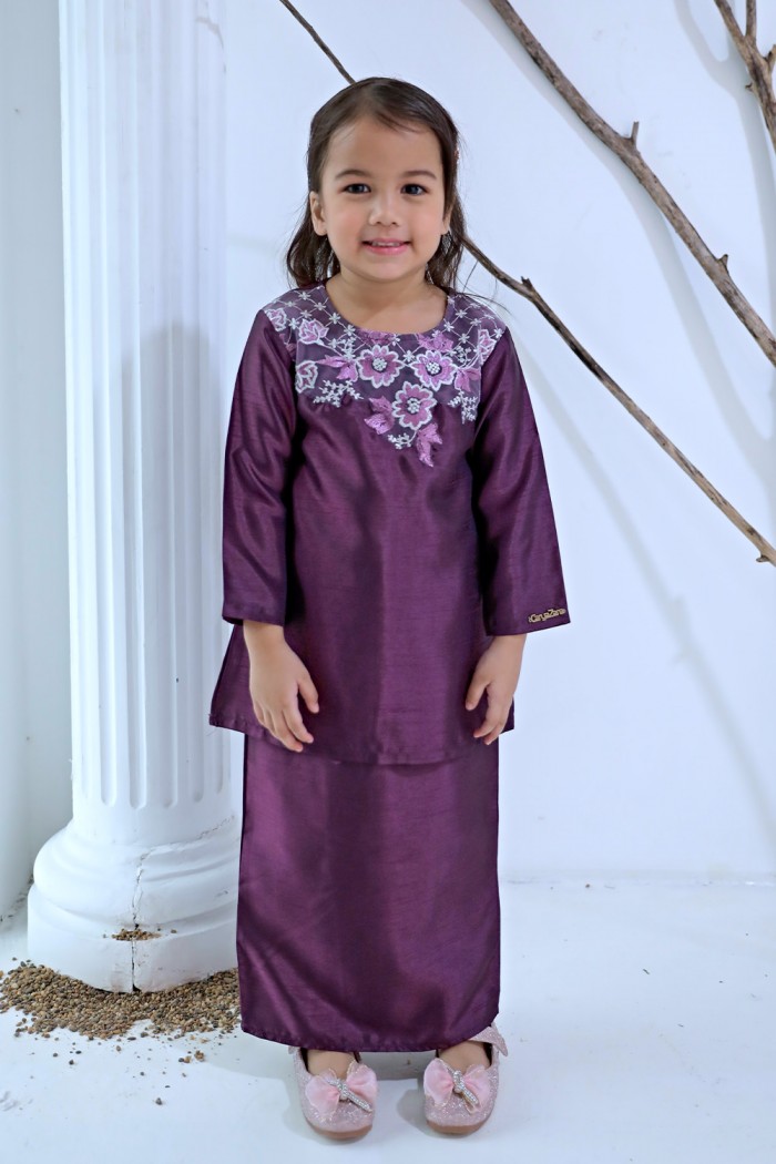 Talita Silk Kids - Plum Purple