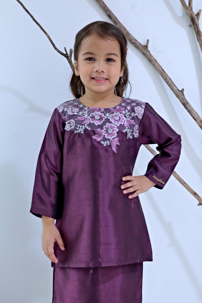 Talita Silk Kids - Plum Purple