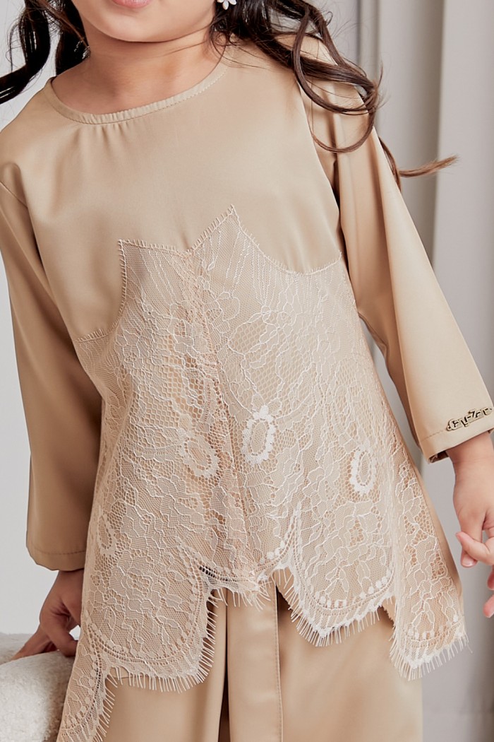 Melyta Kurung Kids - Nude Brown