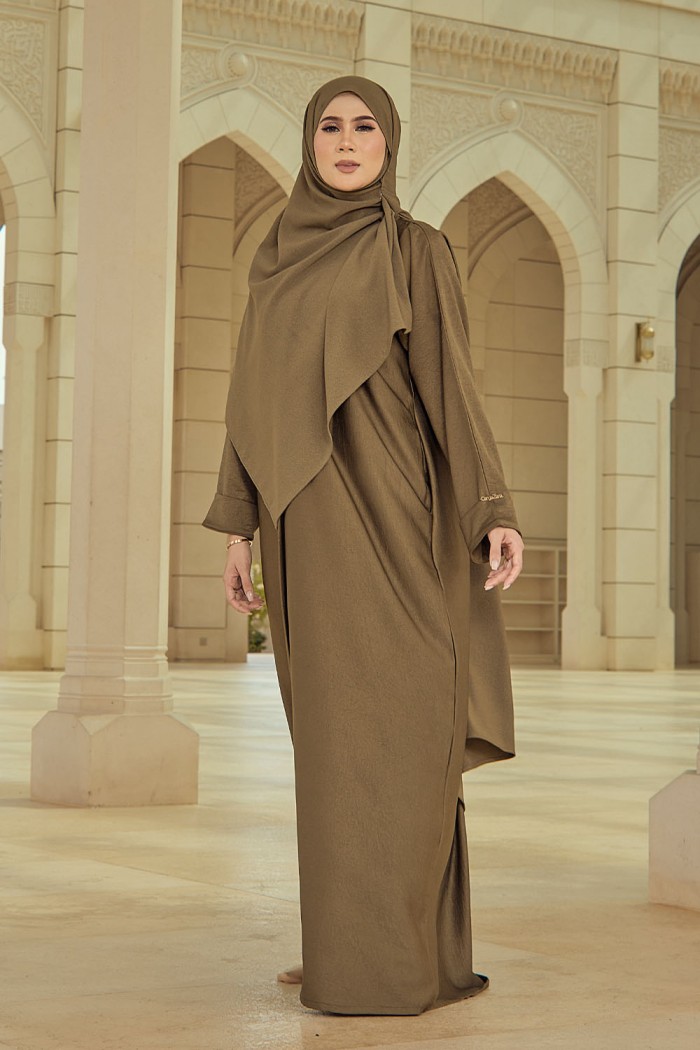 Abaya Aisyah - Dark Olive