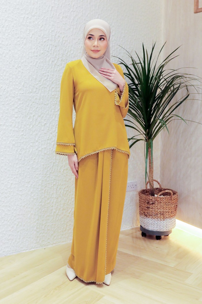 Seri Mini Kurung - Mustard Gold