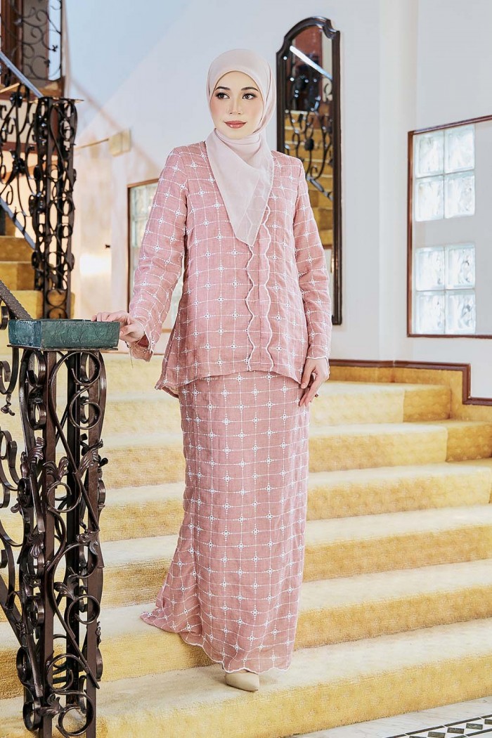 Marwa Kebaya - Dusty Pink