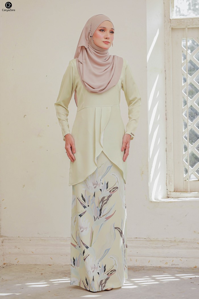 Tulip Printed - Soft Yellow