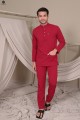 Baju Melayu Yusoff - Maroon
