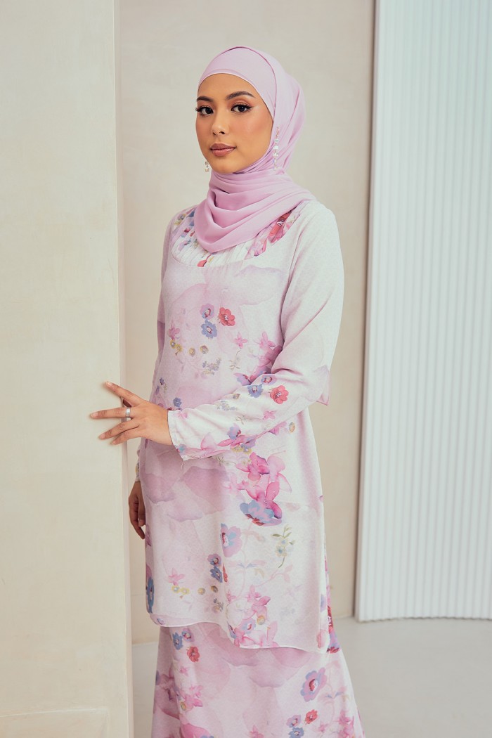 Fatyma Printed - Soft Pink