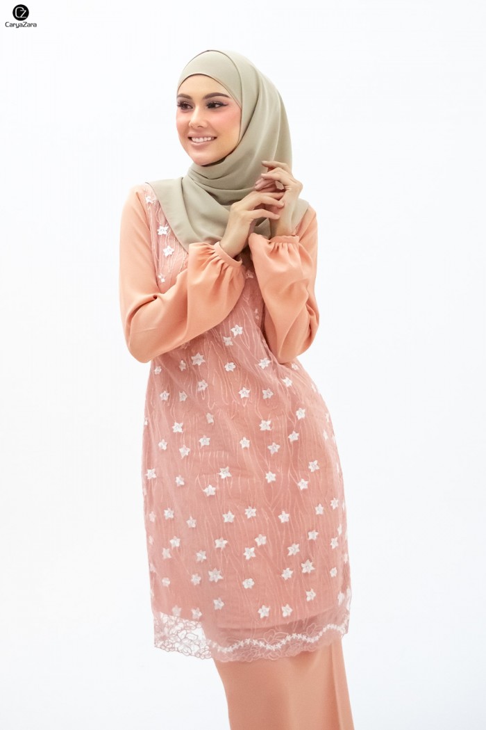 Lateefa Luxe - Melon Orange