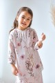 Hajjar Printed Kids - Soft Pink