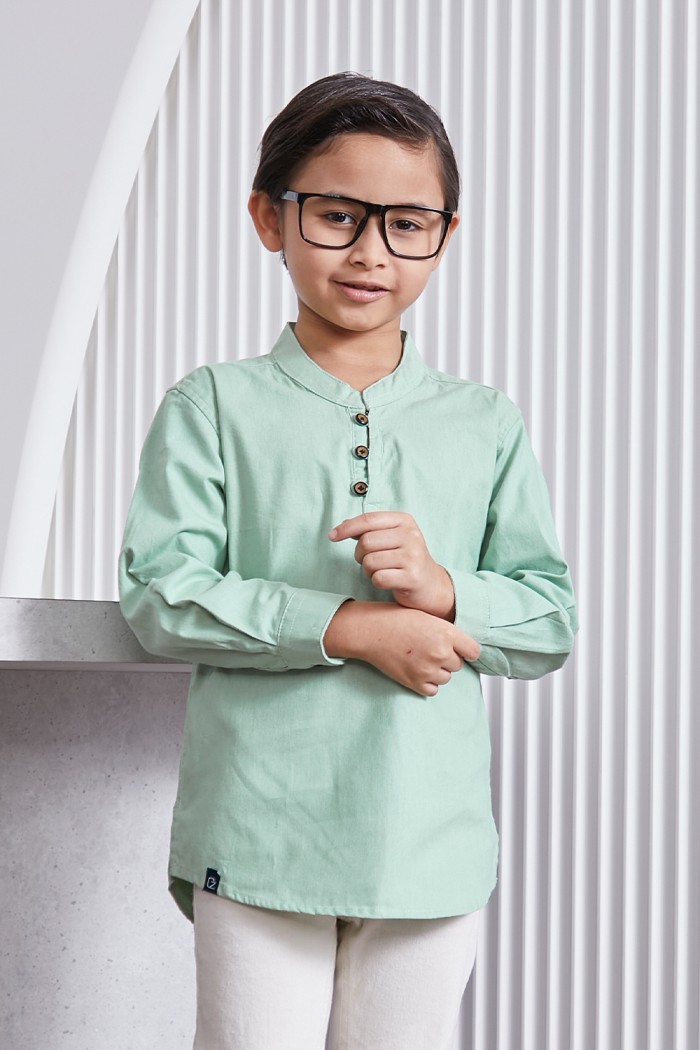 Kurta Fahd Kids - Mint Green
