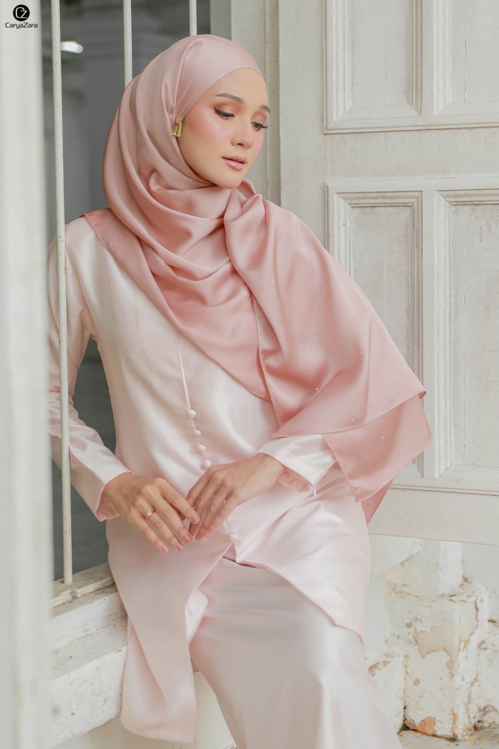 Delayla Silk - Soft Peach