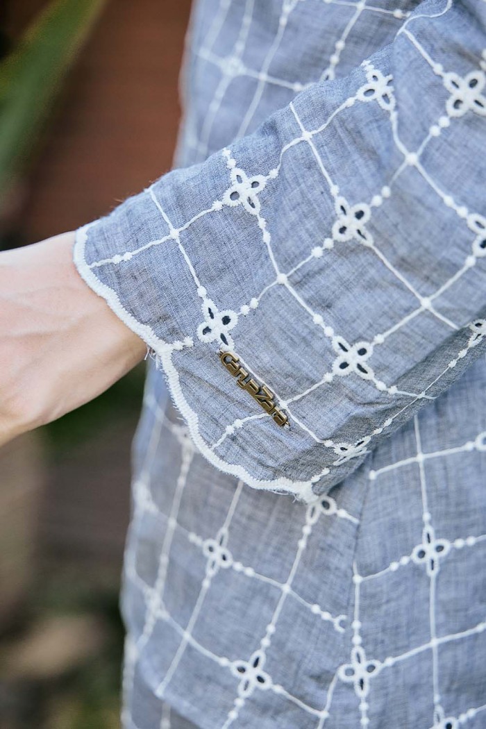 Marwa Kebaya - Light Grey