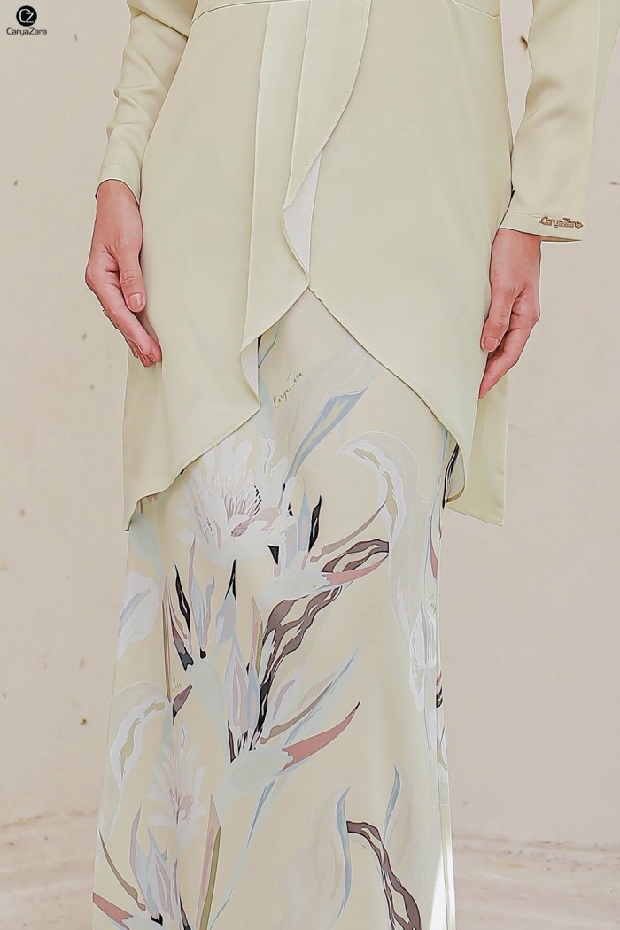 Tulip Printed - Soft Yellow