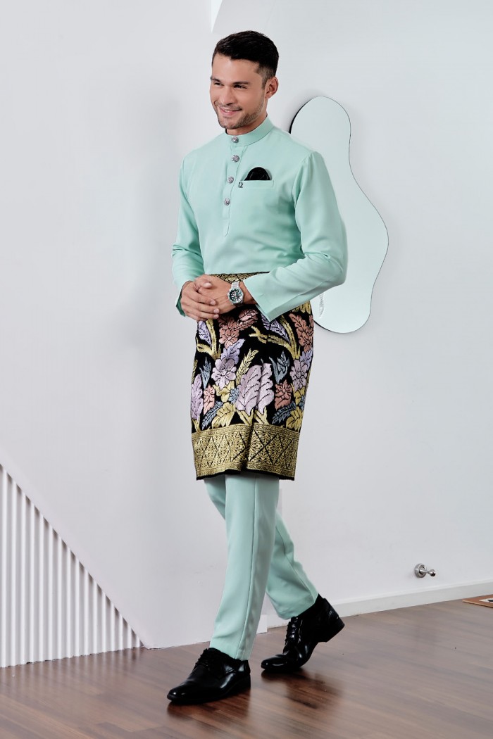 Baju Melayu Yusoff - Soft Mint