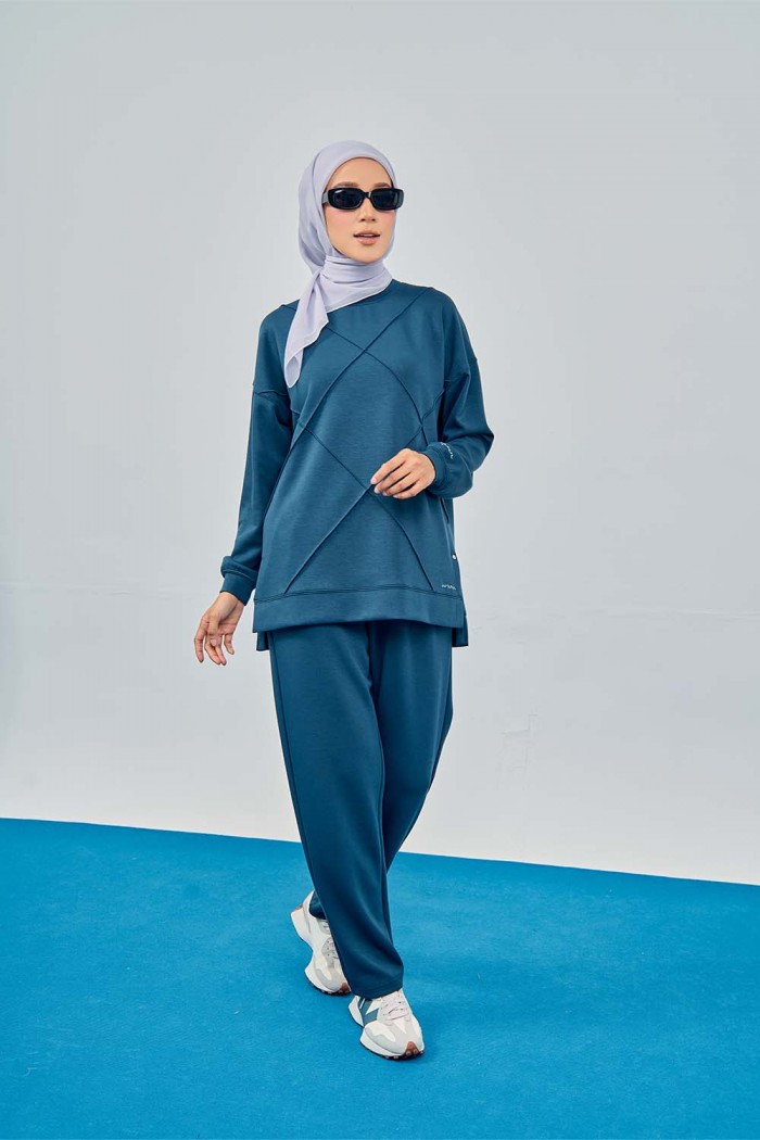 Stella Suit - Turquoise Blue