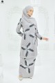 Mahsuri Kurung - Smokey Grey