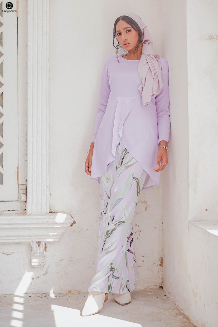 Tulip Printed - Lavender