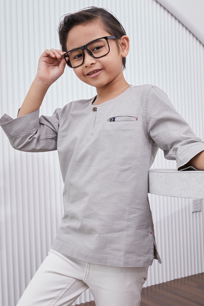 Kurta Hayder Kids - Light Grey