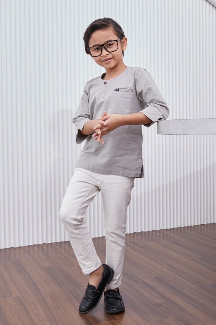 Kurta Hayder Kids - Light Grey