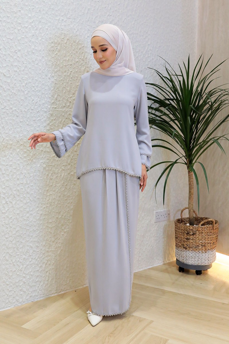 Seri Mini Kurung - Light Grey