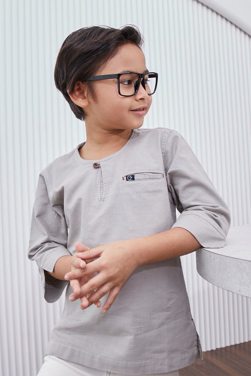 Kurta Hayder Kids - Light Grey
