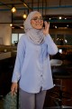 Airis Blouse - Dusty Blue