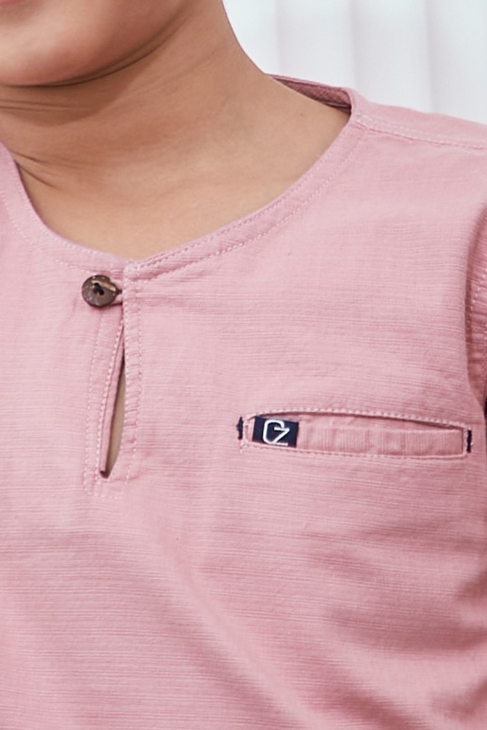 Kurta Harith Kids - Dusty Pink