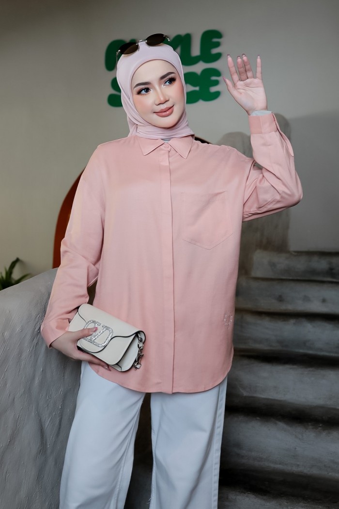 Zeera Shirt - Light Peach