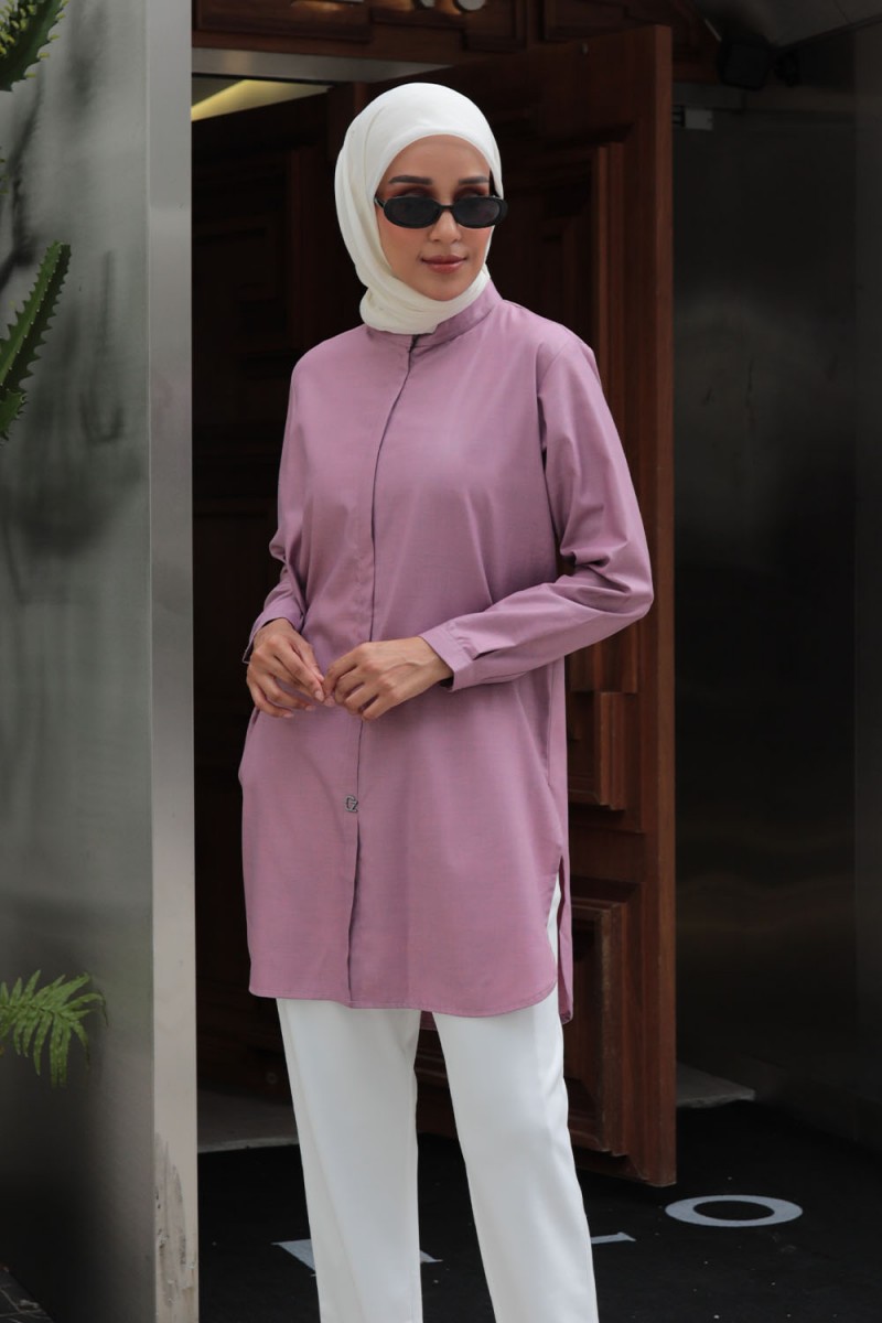 Aileen Blouse - Deep Orchid