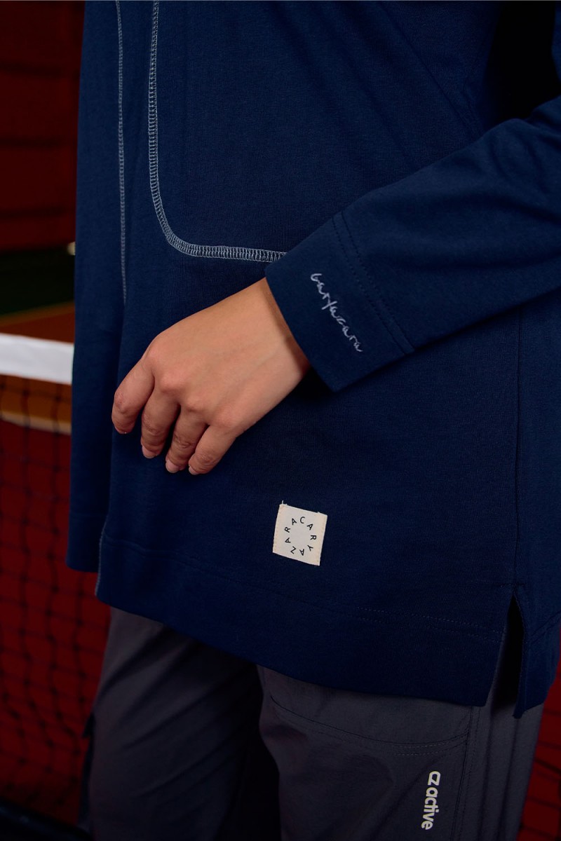 Sky Plain Shirt - Navy Blue