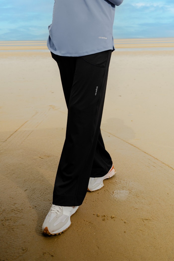 Lightweight Dry-Fit Pants - Black