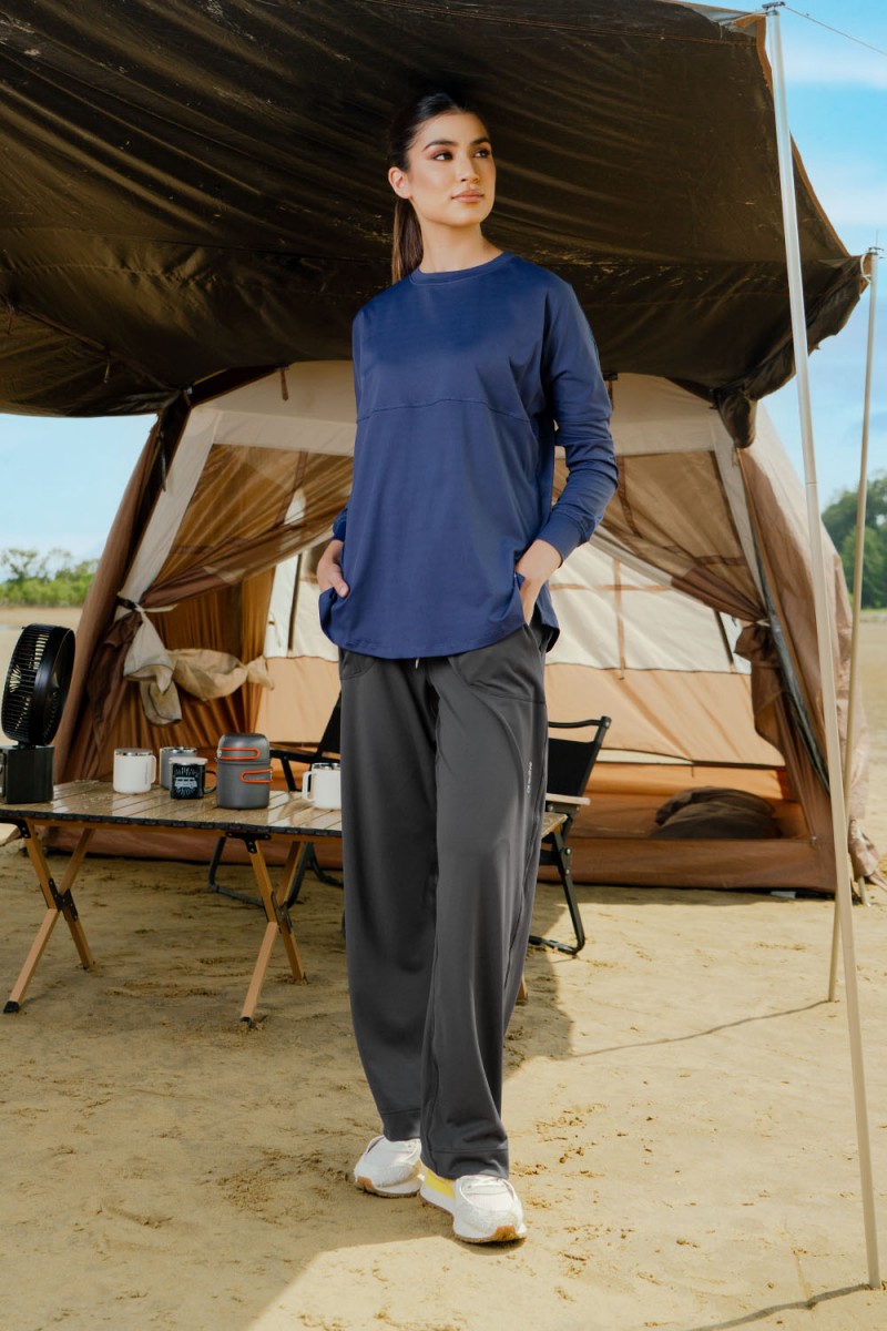 Lightweight Dry-Fit Top - Navy Blue