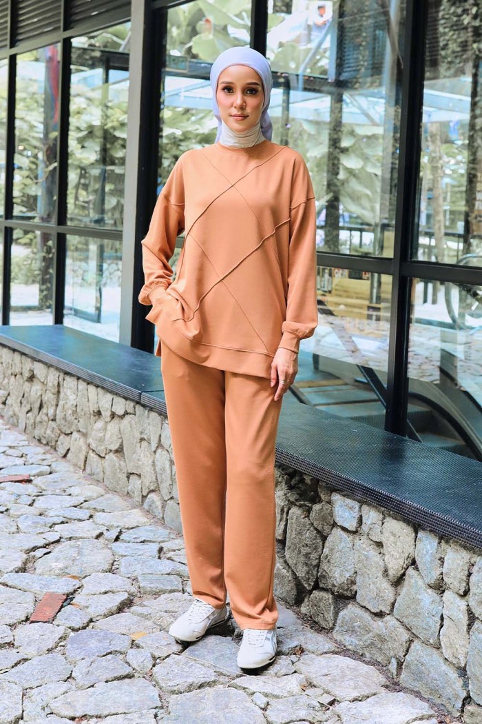 Stella Suit - Tangerine Orange
