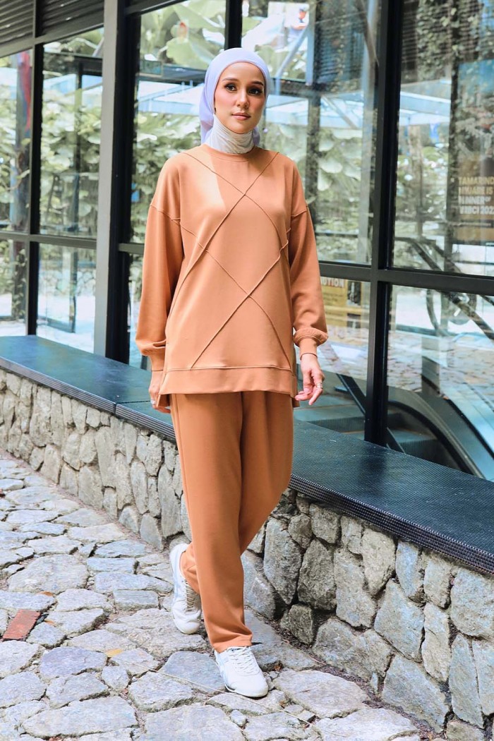 Stella Suit - Tangerine Orange