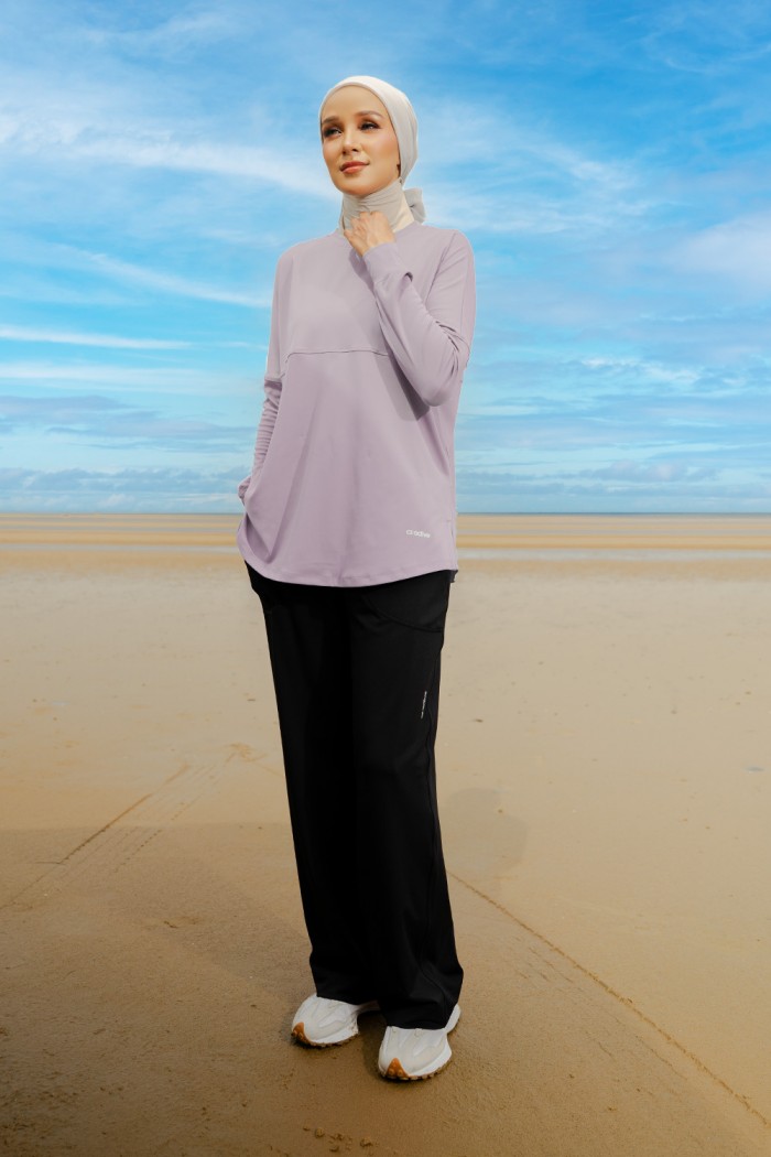 Lightweight Dry-Fit Top - Lavender