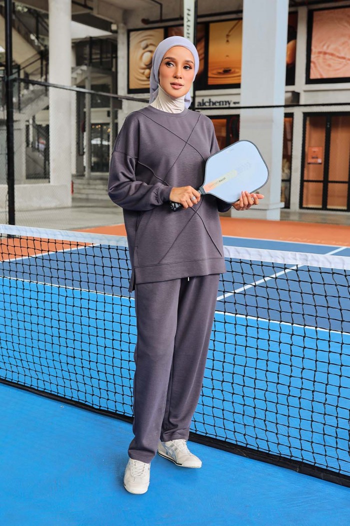 Stella Suit - Charcoal Grey