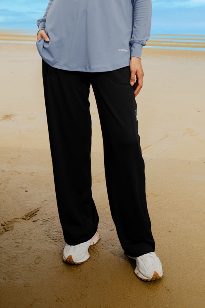 Lightweight Dry-Fit Pants - Black