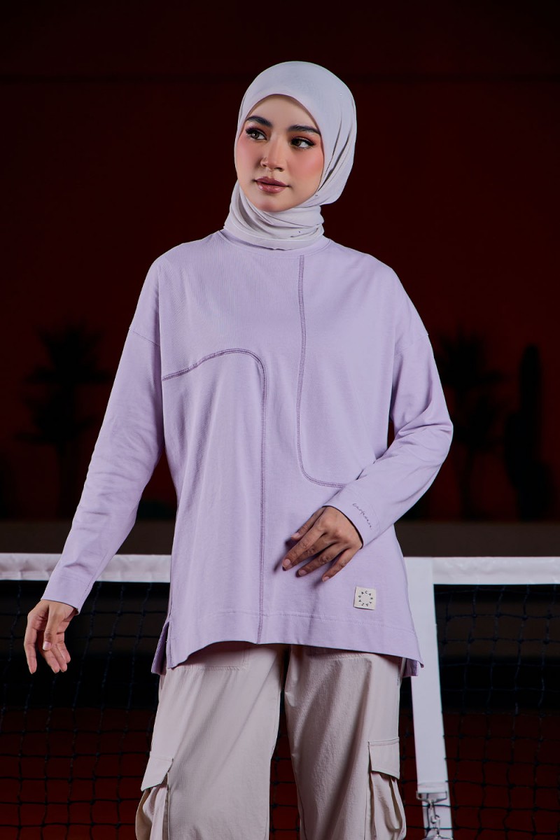 Sky Plain Shirt - Lavender