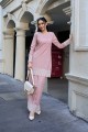 Naura Kurung - Dusty Pink