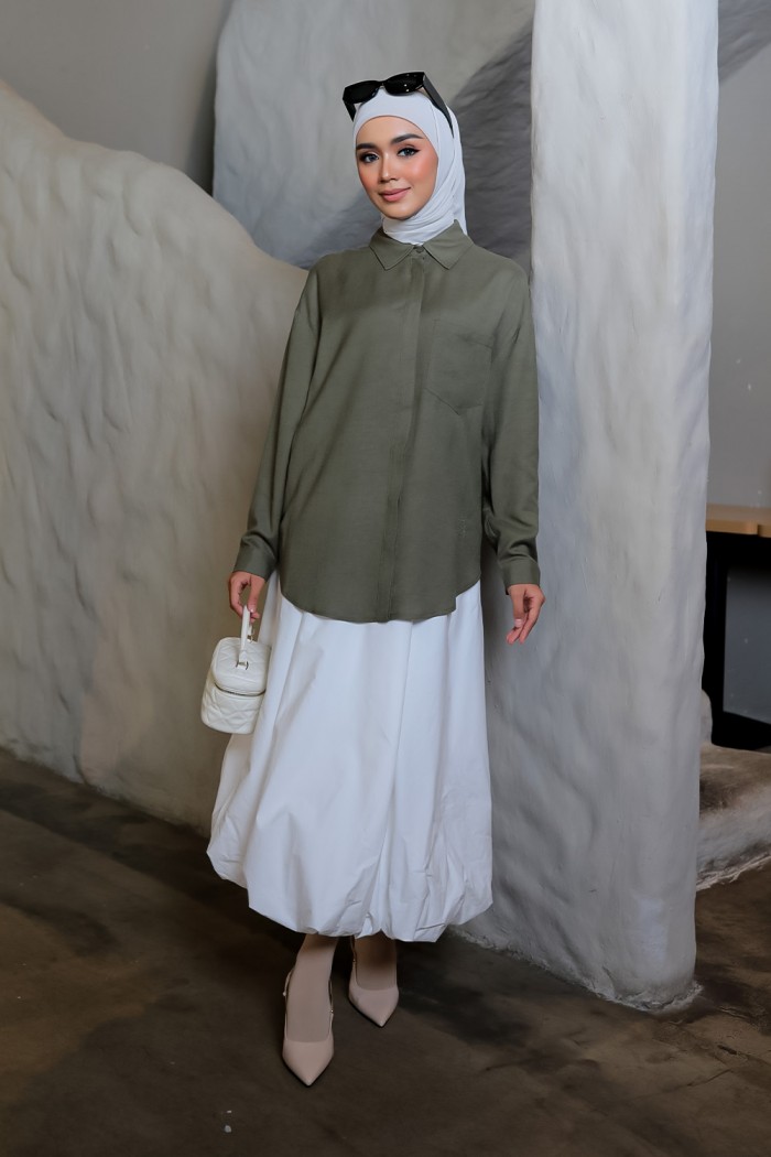 Zeera Shirt - Army Green