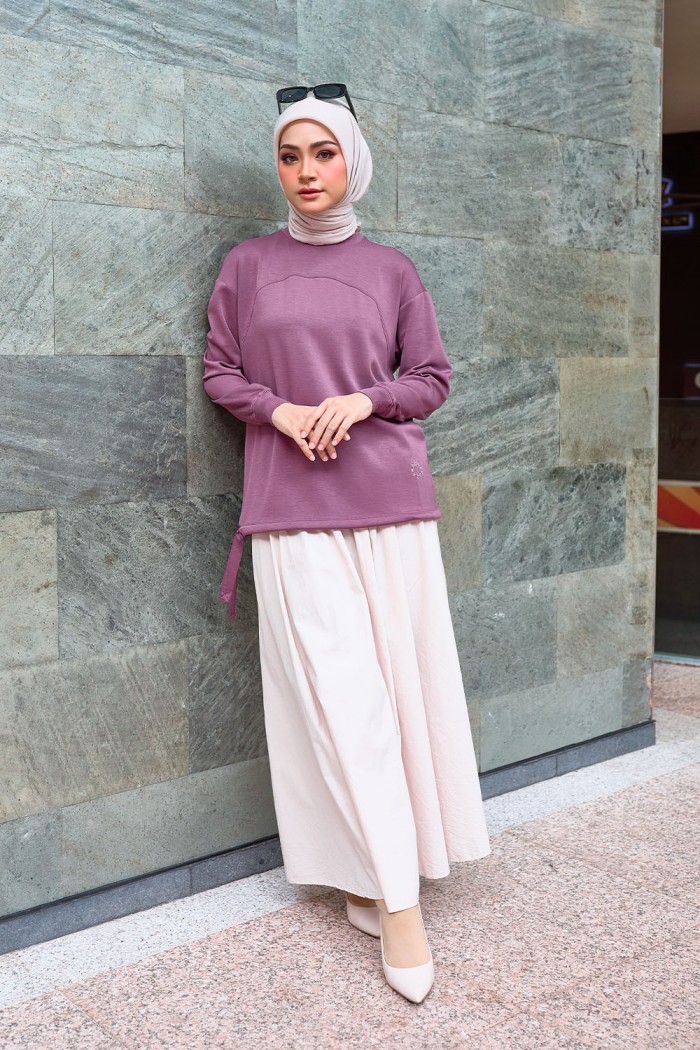 Roma Shirt - Smoky Purple