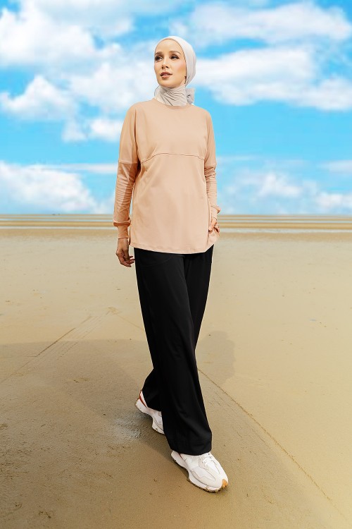 Lightweight Dry-Fit Top - Soft Orange