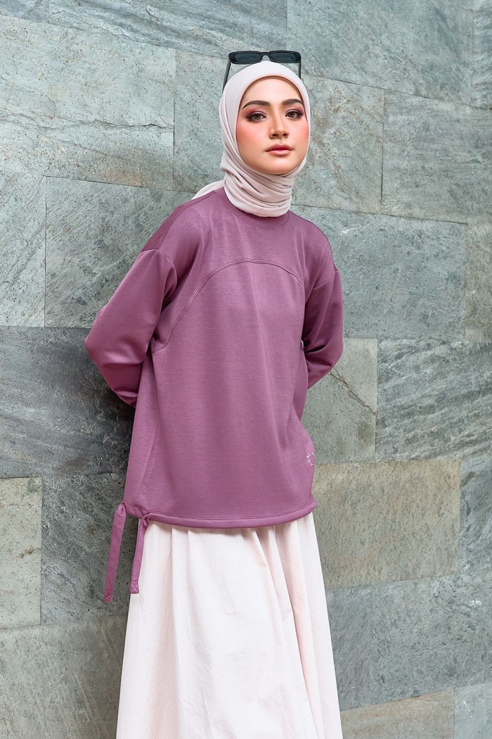 Roma Shirt - Smoky Purple