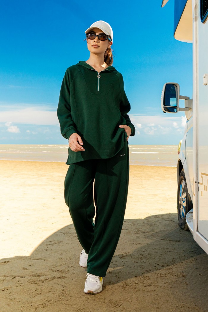 Gisele Suit Hoodie 2 - Dark Green