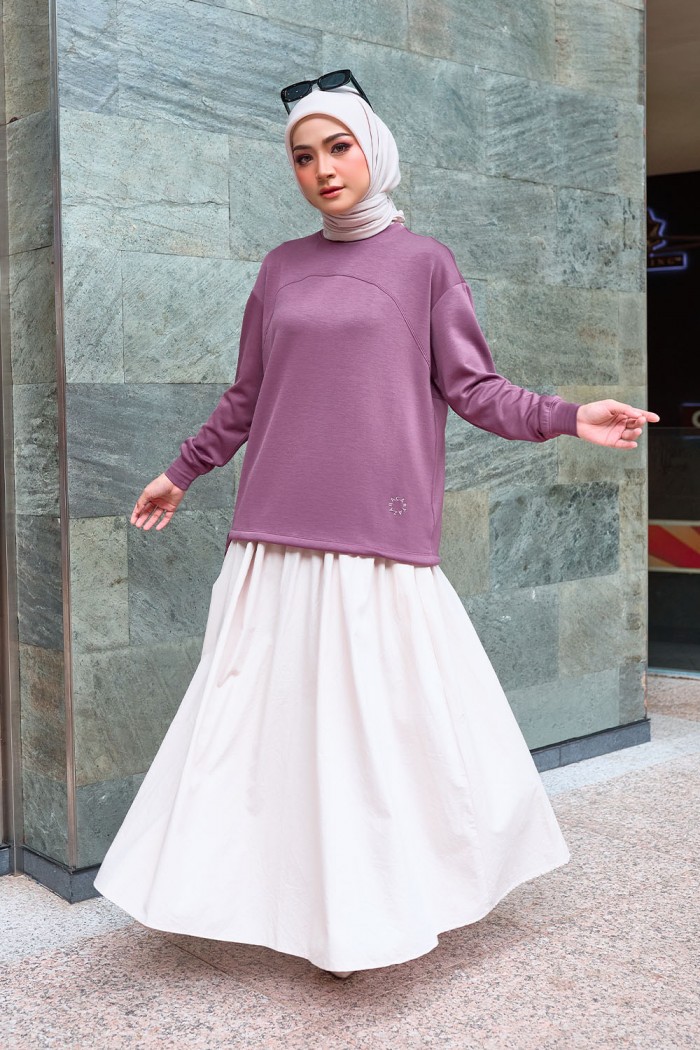 Roma Shirt - Smoky Purple