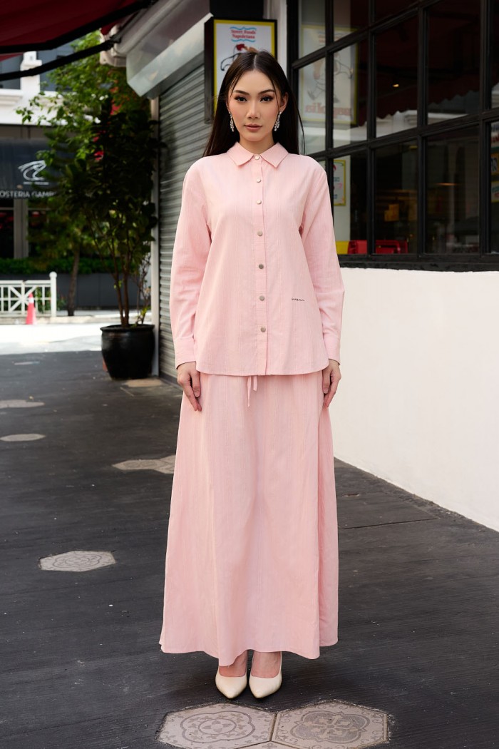 Evelyn Suit with Skirt 2.0 - Soft Pink