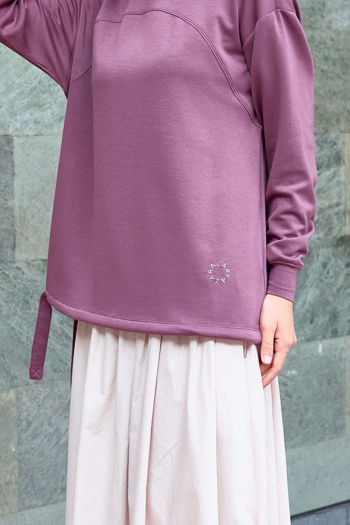 Roma Shirt - Smoky Purple