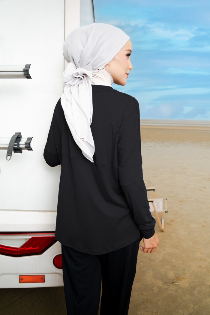 Lightweight Dry-Fit Top - Black