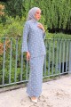 Katya Kurung - Light Grey