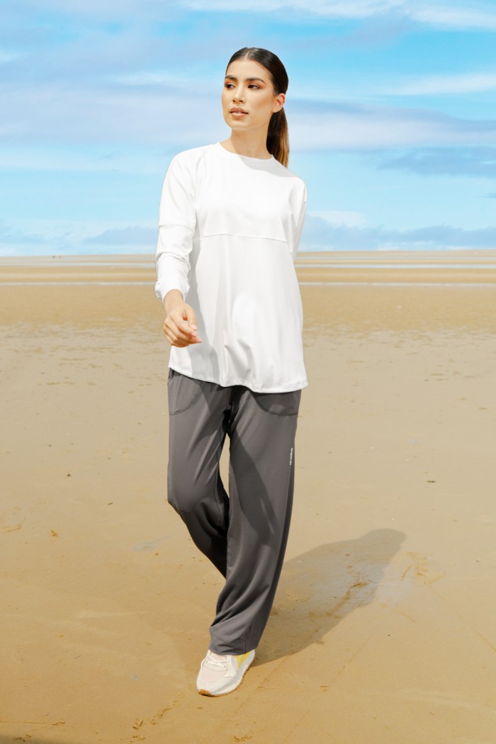 Lightweight Dry-Fit Top - White