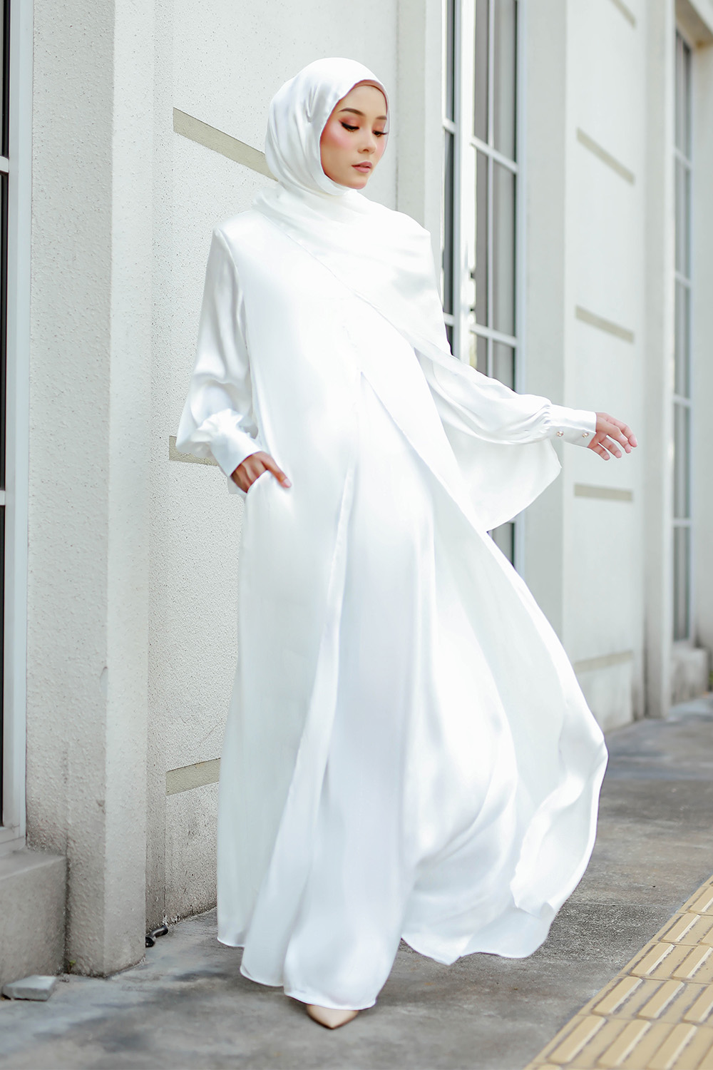 CaryaZara | Baju Kurung | Casual Wear | Active Wear | Baju Melayu |  CaryaScarves | BEST BUY ITEM BEST BUY RM 159 Hagia Abaya Hagia Abaya - Pure  White